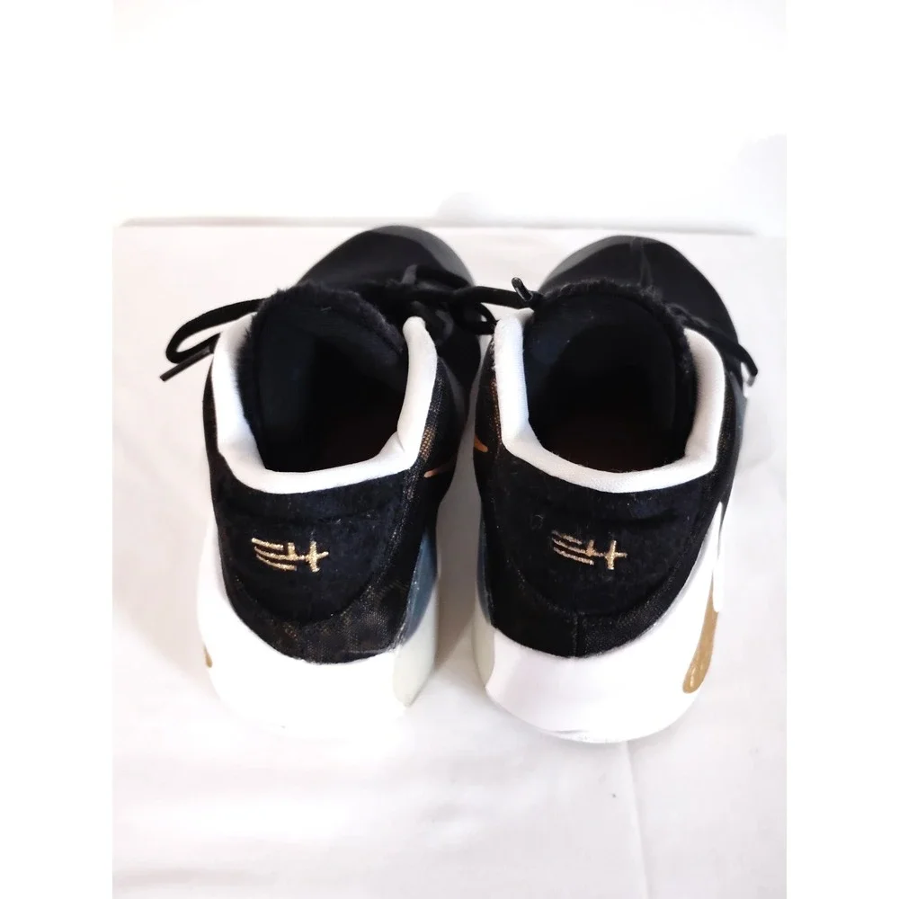 Nike Zoom Freak 1 Coming to America Youth 6Y BQ5633‑900 Black Gold Leopard Shoes